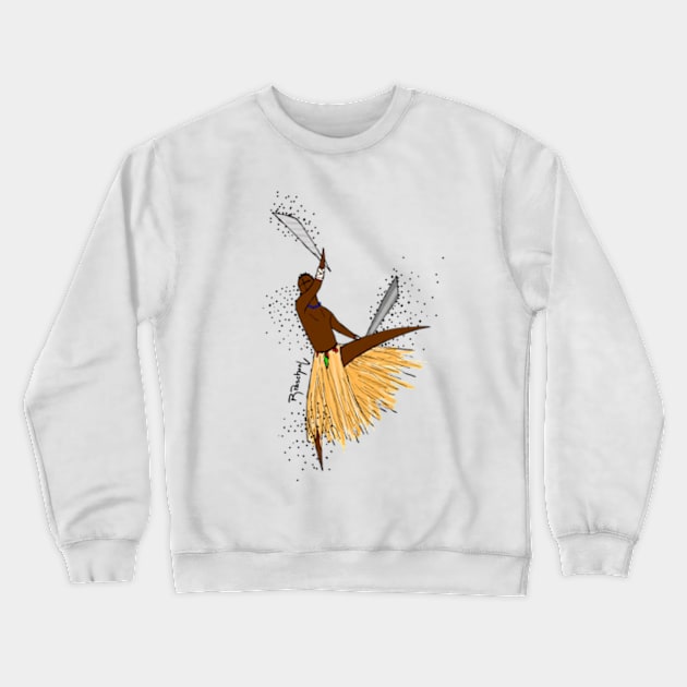 Maculele Crewneck Sweatshirt by Rafael Paschoal